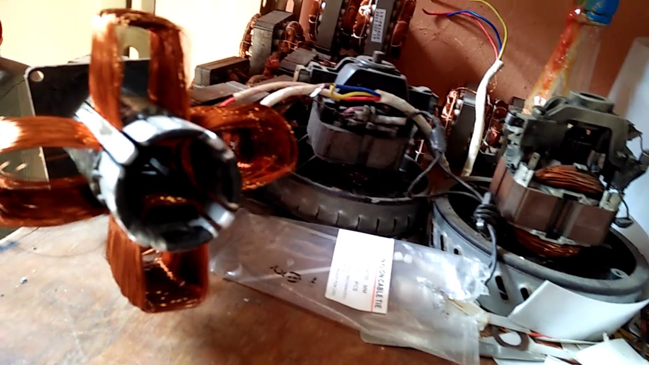 homemade coil winding machine