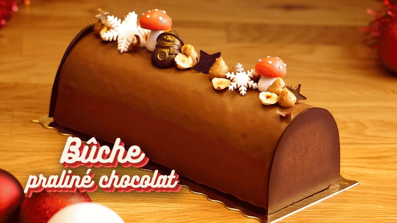 Bûche praliné chocolat : le meilleur dessert pour Noël