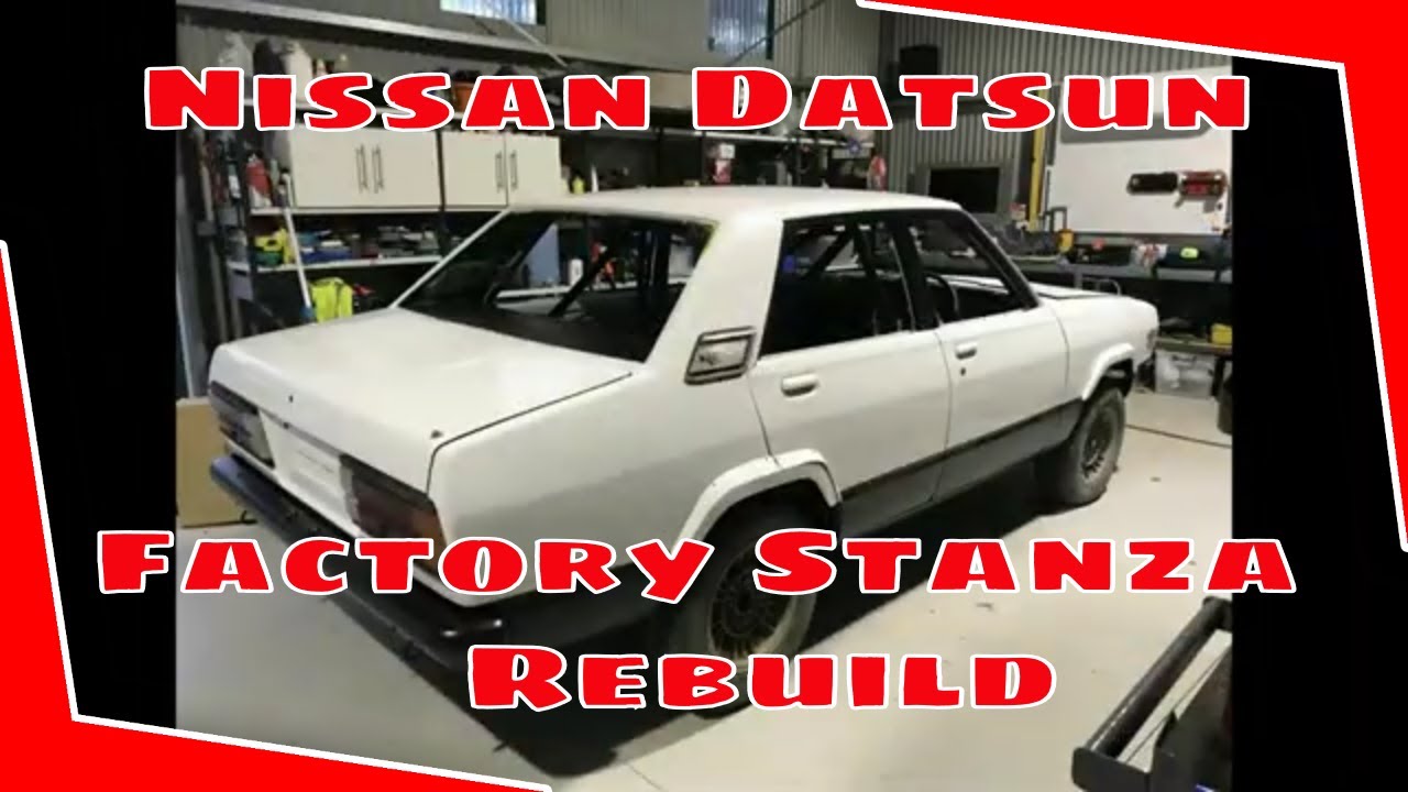 Реставрация раллийного автомобиля Nissan Datsun Factory Stanza