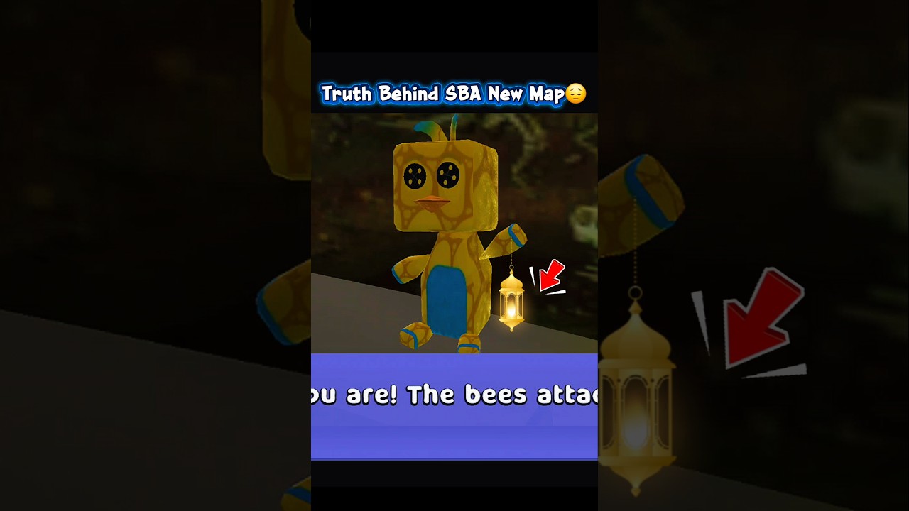 Truth Behind SBA New Map 😔#superbearadventure #roblox
