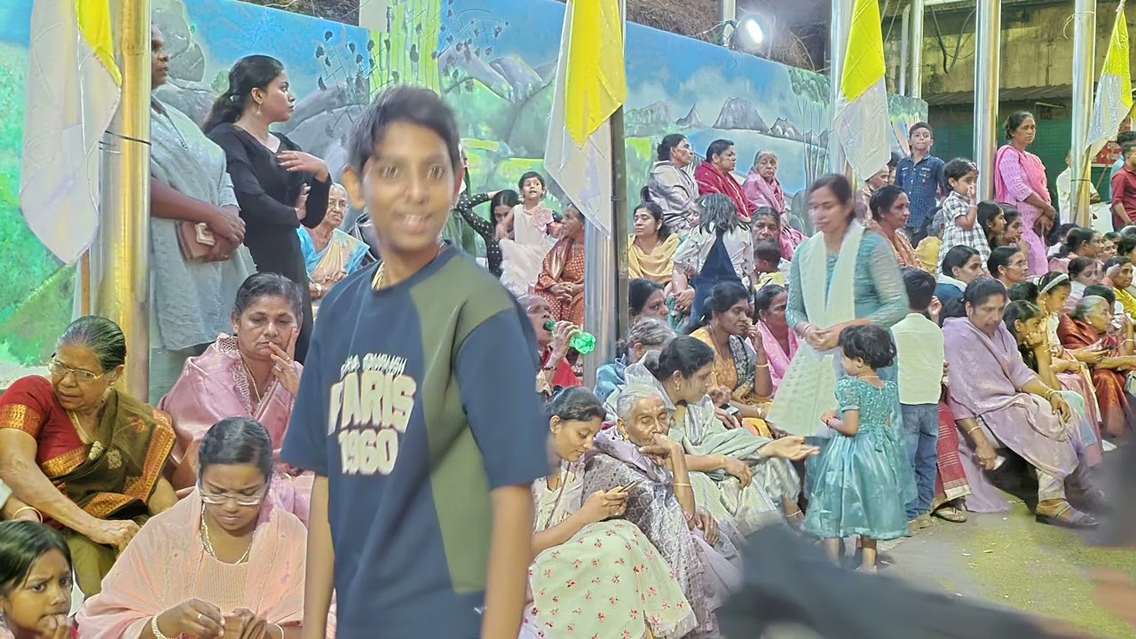 സെന്റ് തോമസ് ചർച്ച് ചുരുളി പെരുന്നാൾ ഘോഷയാത്ര. ചേലച്ചുവട് ടൗണിൽ..