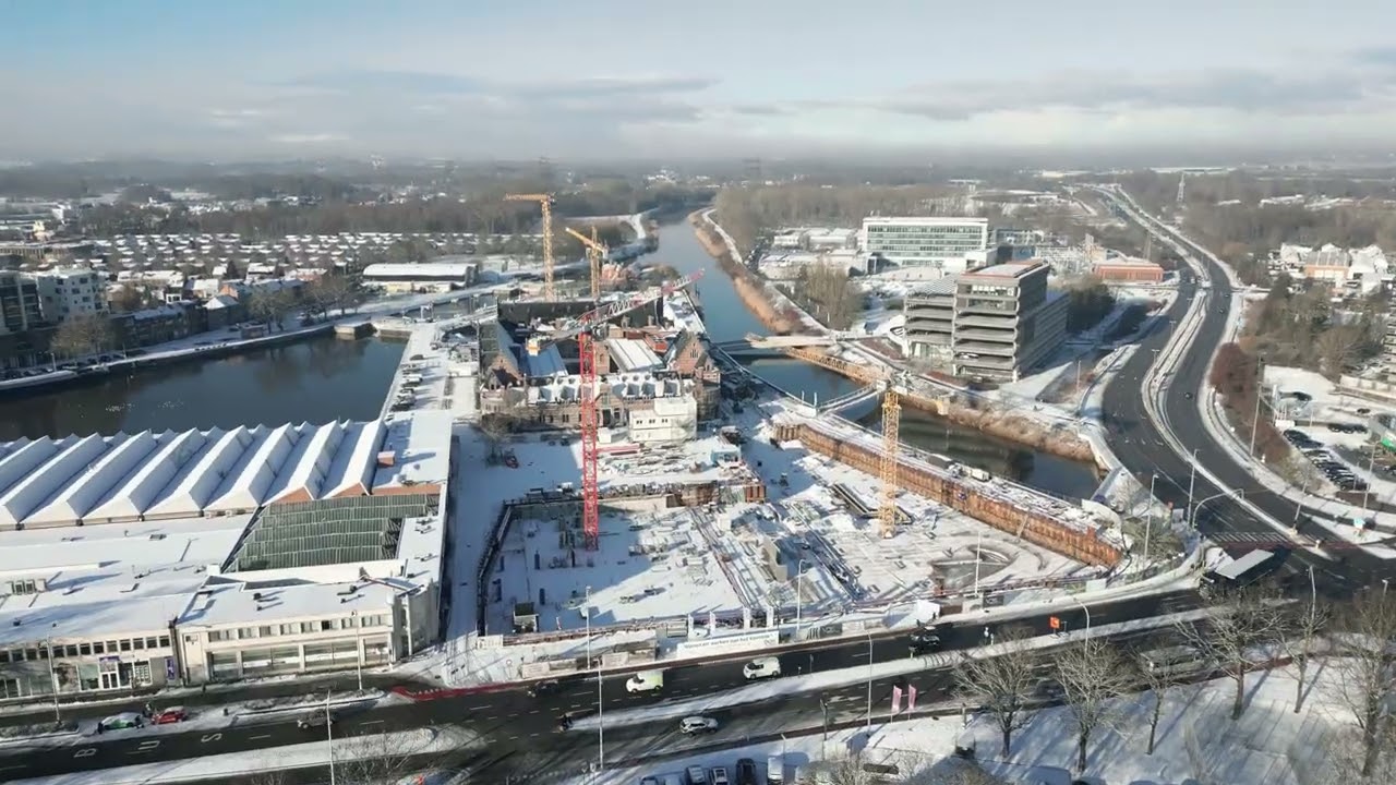 Bouwvoorstelling - Nieuwbouwproject DOK+ Mechelen
