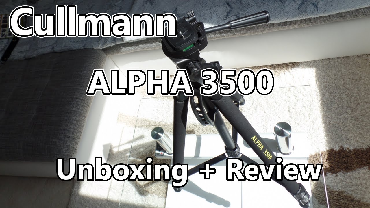 Cullmann ALPHA 3500 - Das perfekte Einsteiger-Stativ!