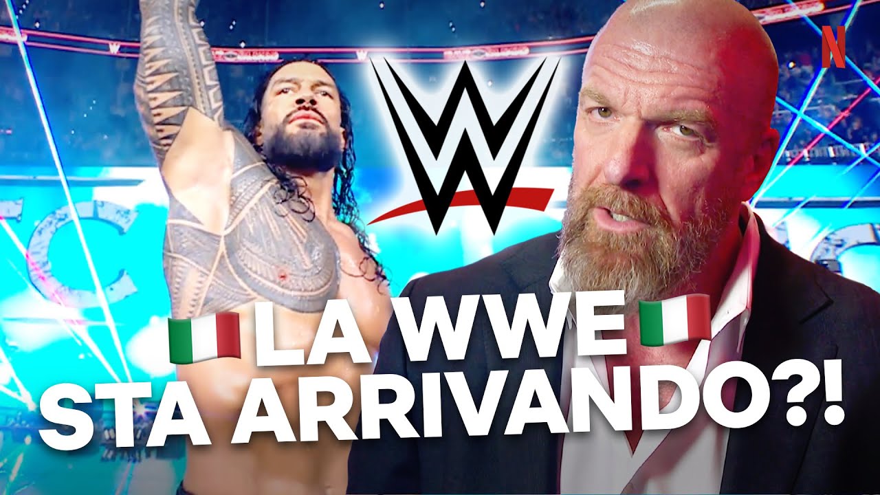 WWE ARRIVA LIVE SU NETFLIX!! IN ITALIA! 1 APRILE!