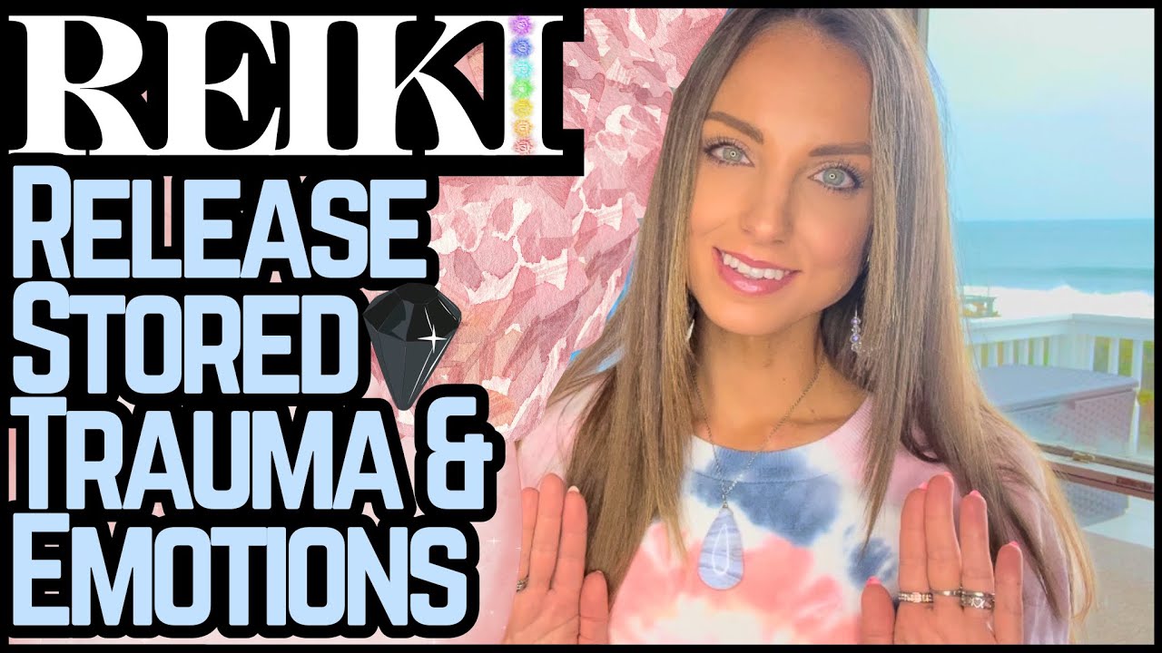 Reiki To Release Stored Trauma, Trapped Emotions & Feel Liberated | Energy Healing / ASMR