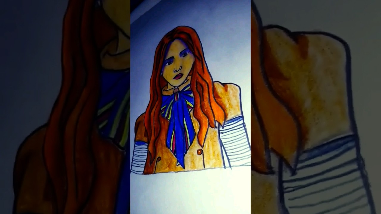 I tried to draw Megan #megan #drawing #shorts @bellapoarch@juliagisella