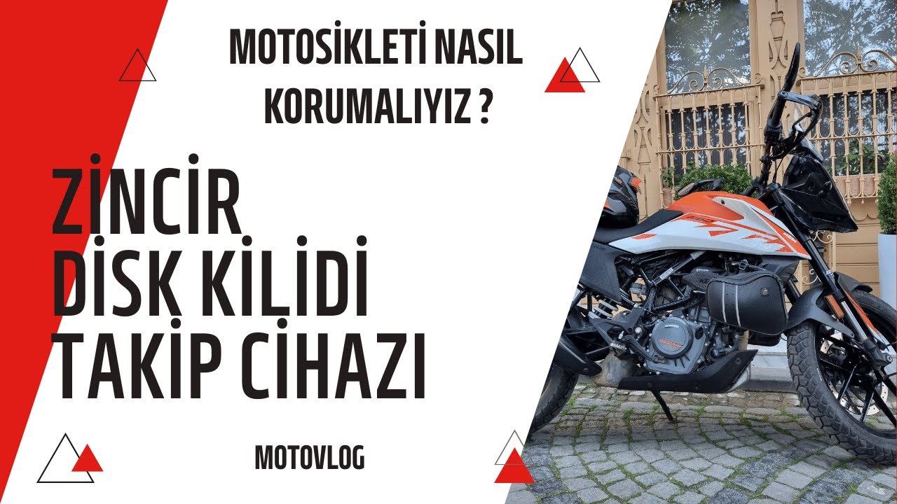 MOTOSİKLETİ NASIL KORUMALIYIZ / Hırsızlığa karşı alınacak &ouml;nlemler