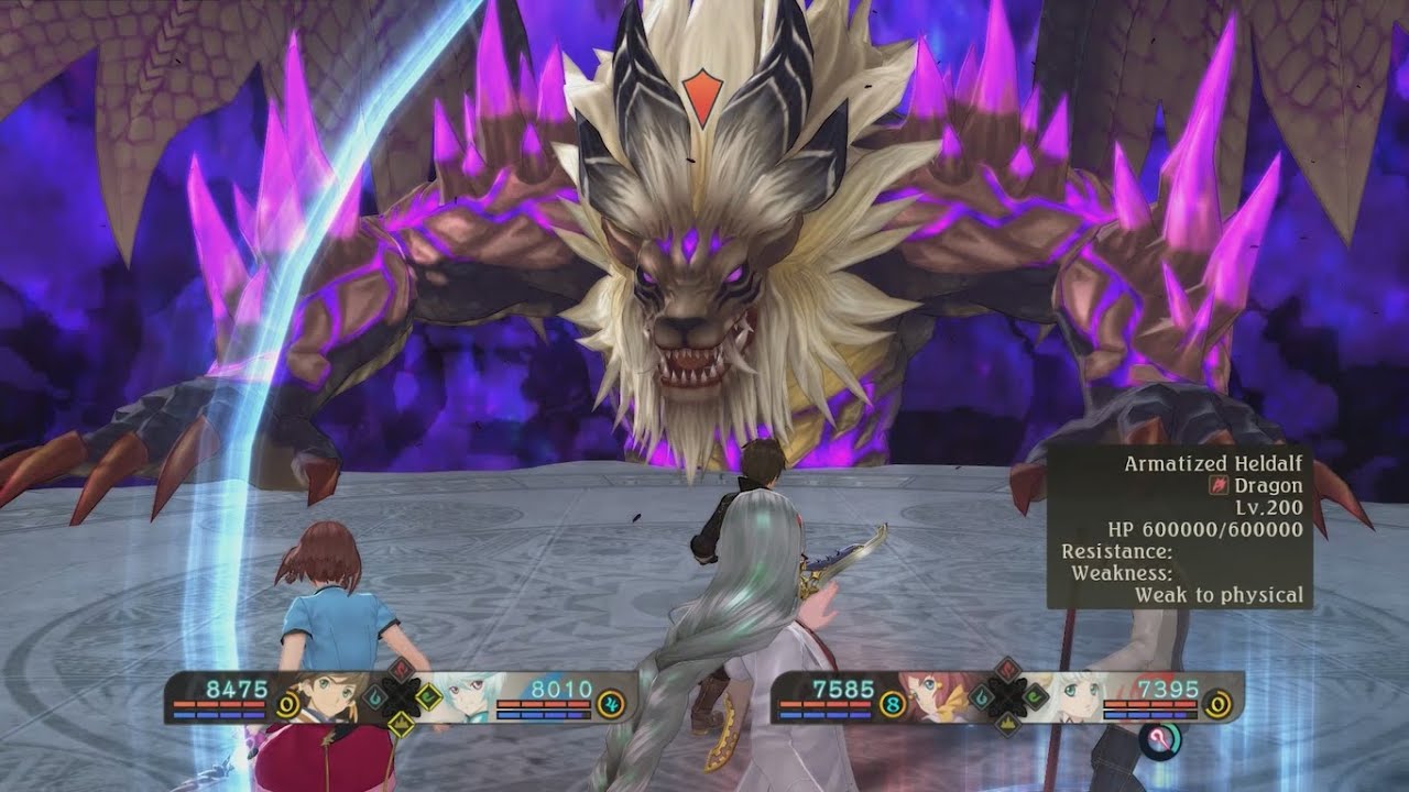 Tales of Zestiria: True Heldalf (Despot Heldalf) Chaos Difficulty
