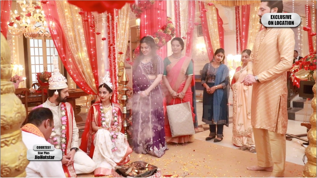 Jhanak Today Episode On Location: Finally Jhanak and Rishi got married, behind the scenes