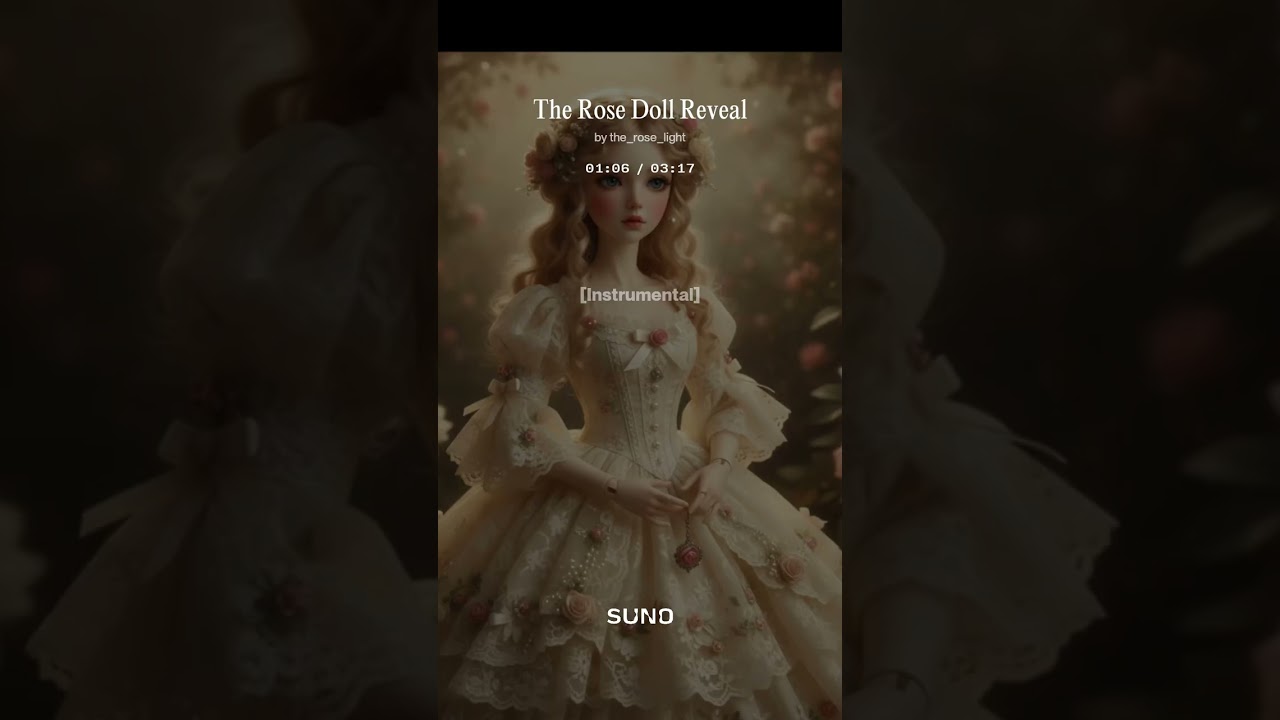 The Rose Doll Reveal #doll #music #instrumental