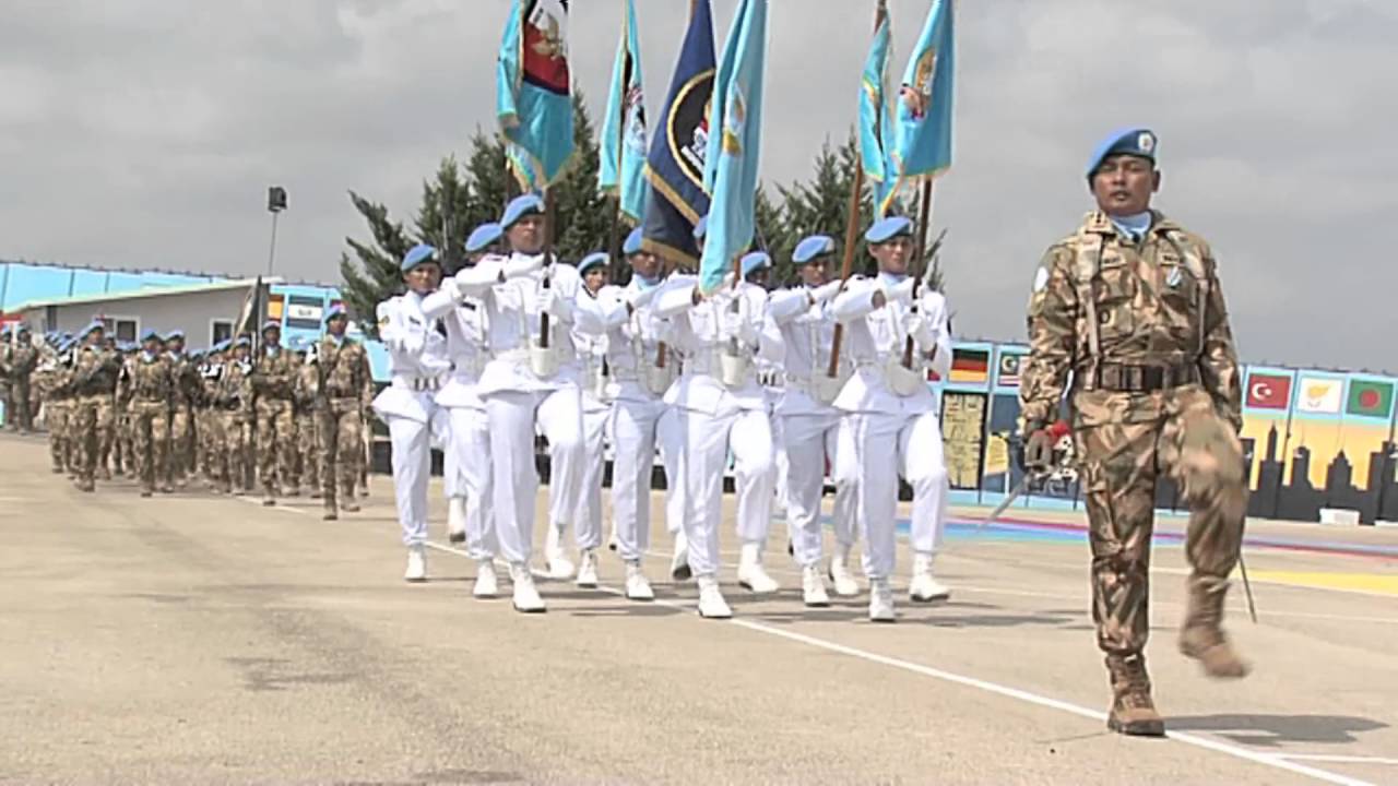 Drumband & Defile Prajurit TNI di UNIFIL Lebanon