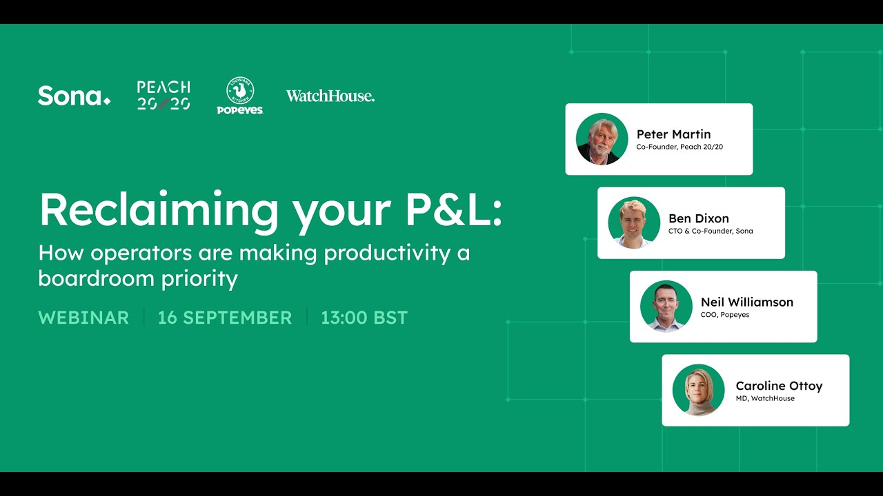Reclaiming your P&L: How operators are making productivity a boardroom priority