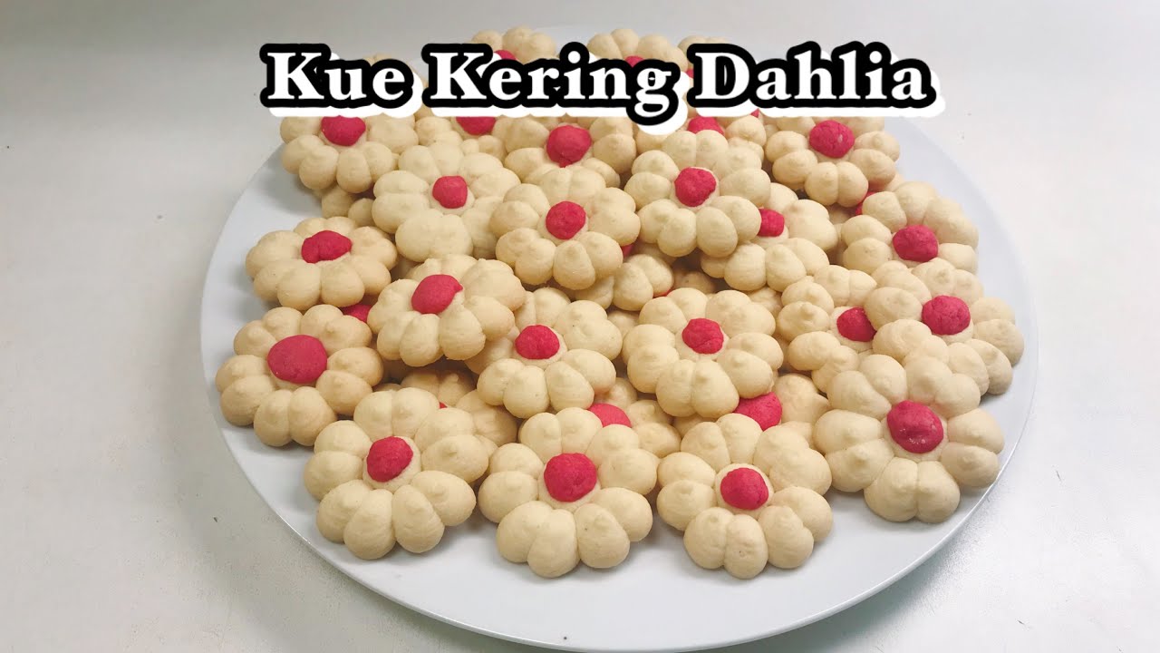 Resep kue kering Dahlia cocok untuk Ide jualan #kuekering #kuedahlia #kuematega