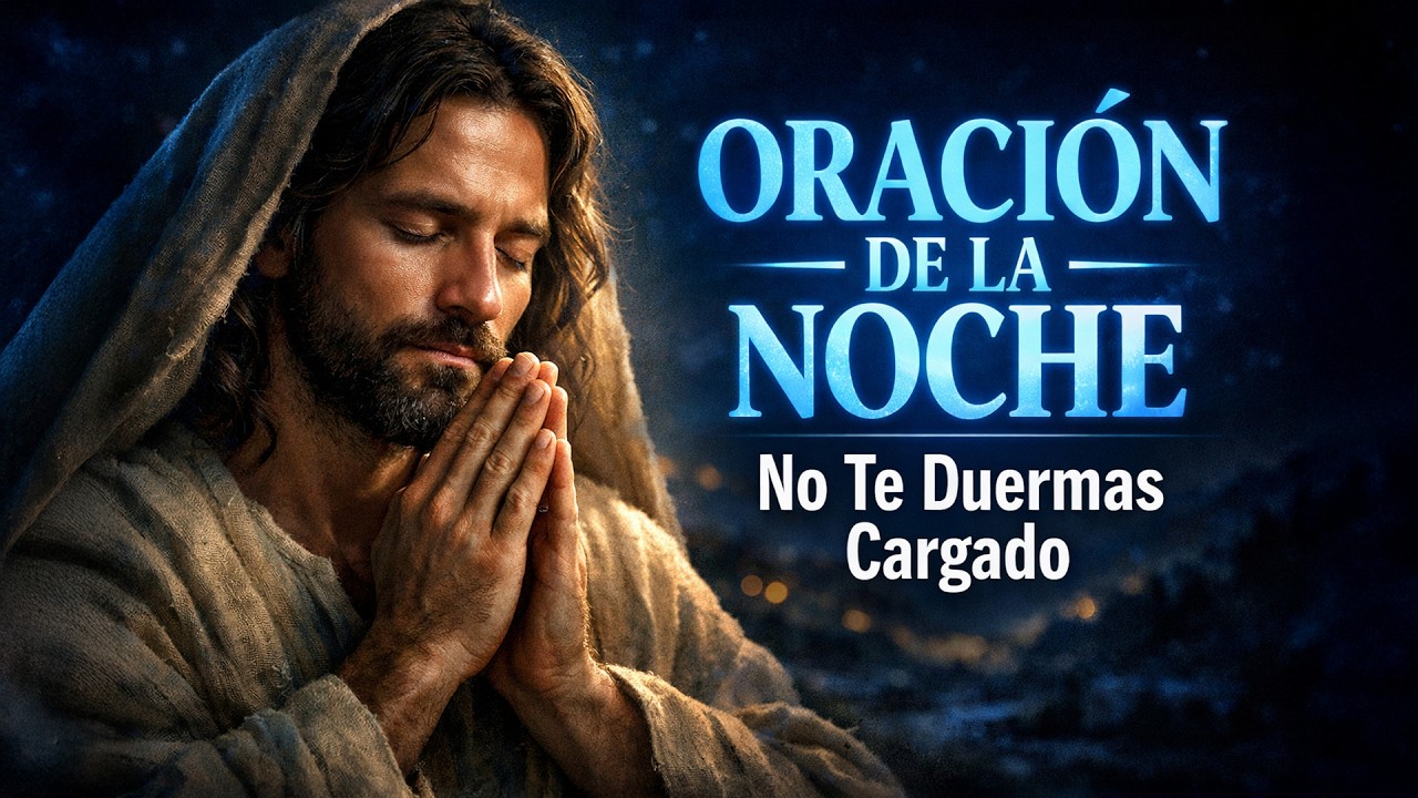 No Te Duermas Cargado… Escucha Esta Oración Nocturna 🙏✨ — Descanso Espiritual