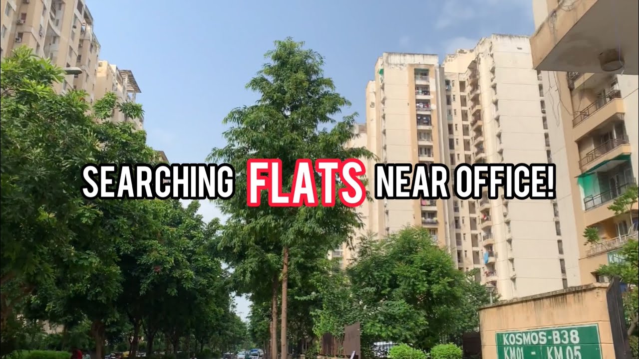 Office mein Badminton khela 🤣 | Searching Flats near Candor Techspace, Noida!