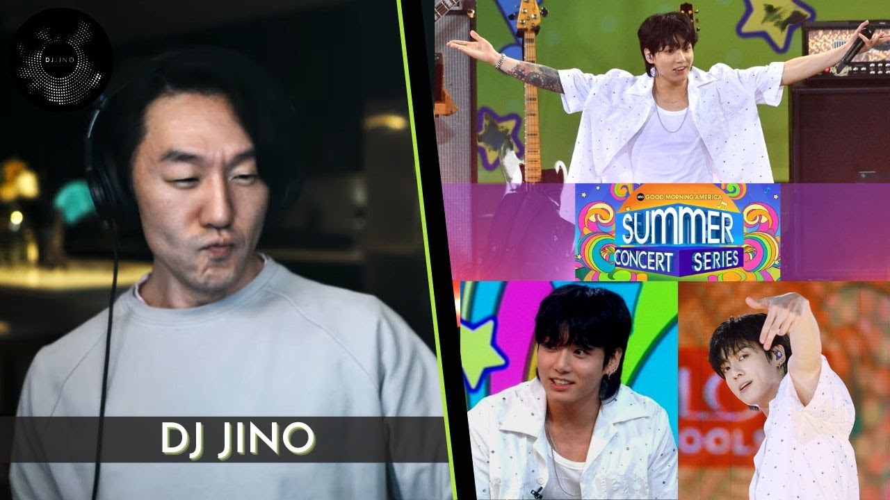 DJ REACTION to KPOP - JUNGKOOK GMA SEVEN PERFORMANCE