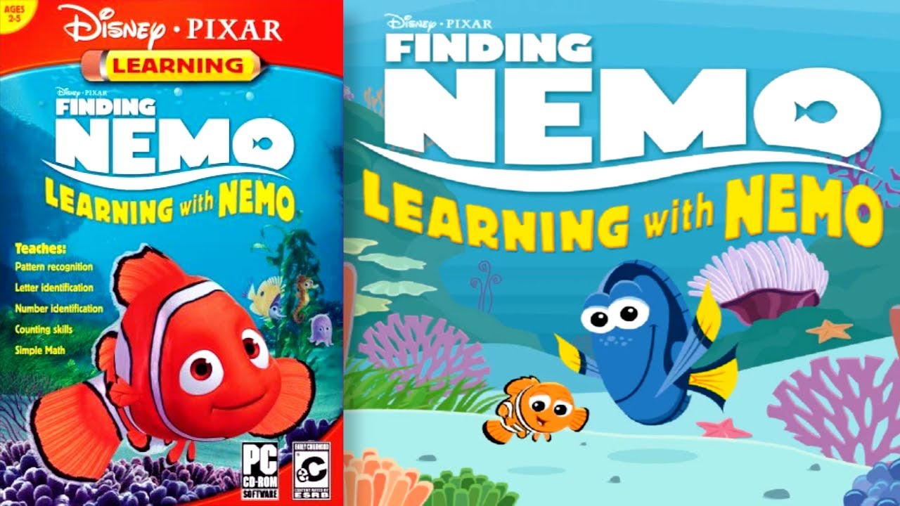 Disney-Pixar's Finding Nemo: Learning With Nemo (2005) [PC, Windows] longplay