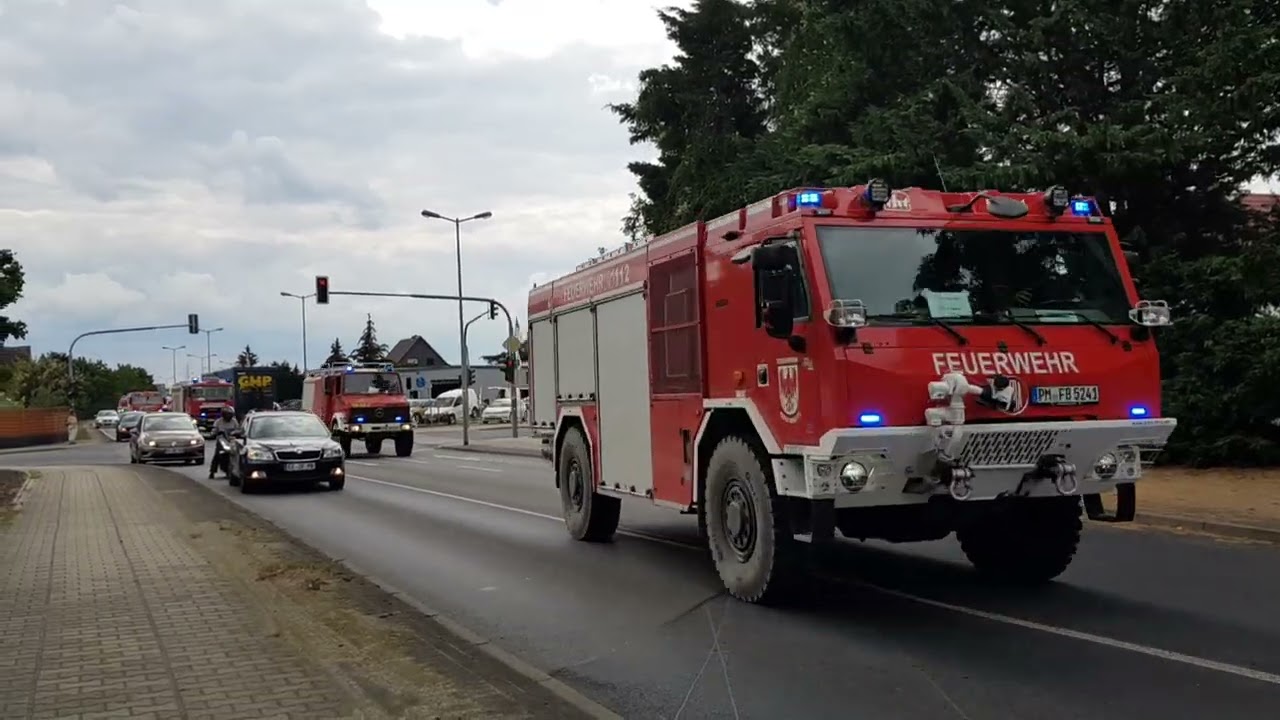 Einsatzfahrt nach Falkenberg/Elster
