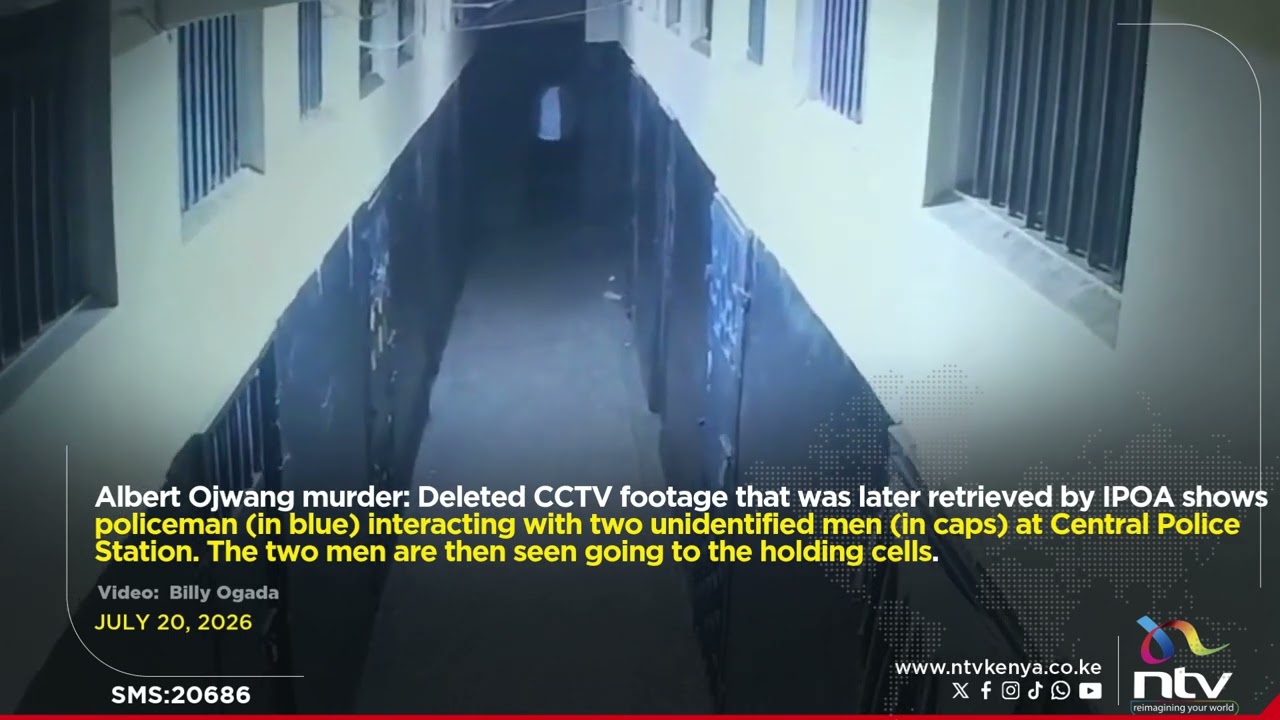 Albert Ojwang murder: Deleted CCTV footage that was later retrieved by IPOA