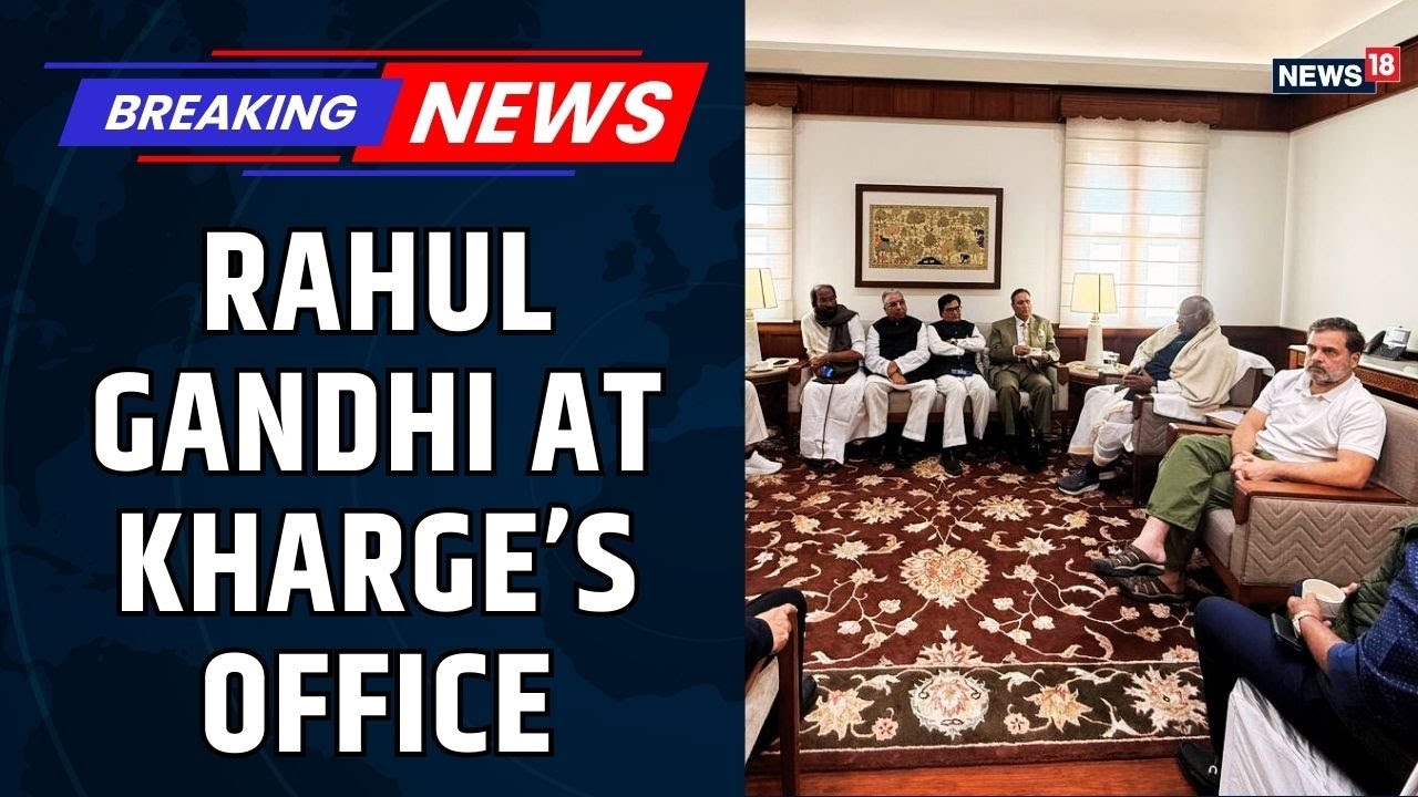 INDIA Bloc&rsquo;s Big Strategy Meet Begins | Rahul Gandhi, Kharge Hold Crucial Huddle in Parliament