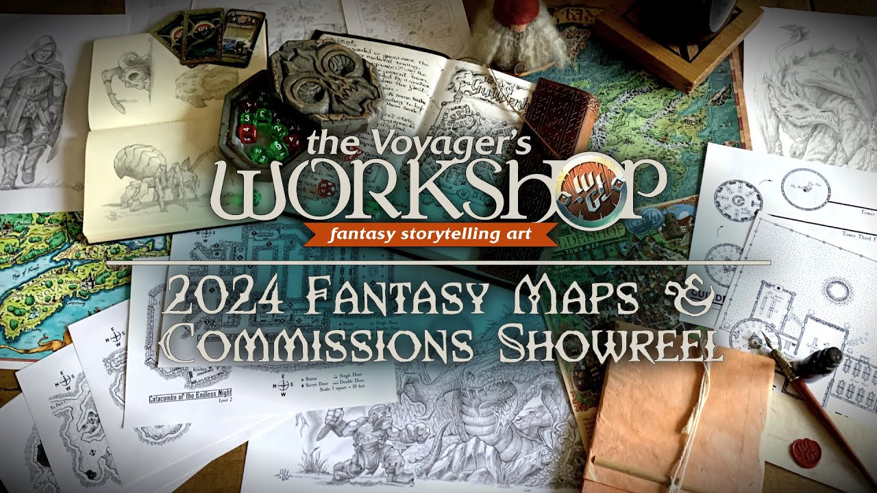 2024 Fantasy Maps & Commissions Showreel