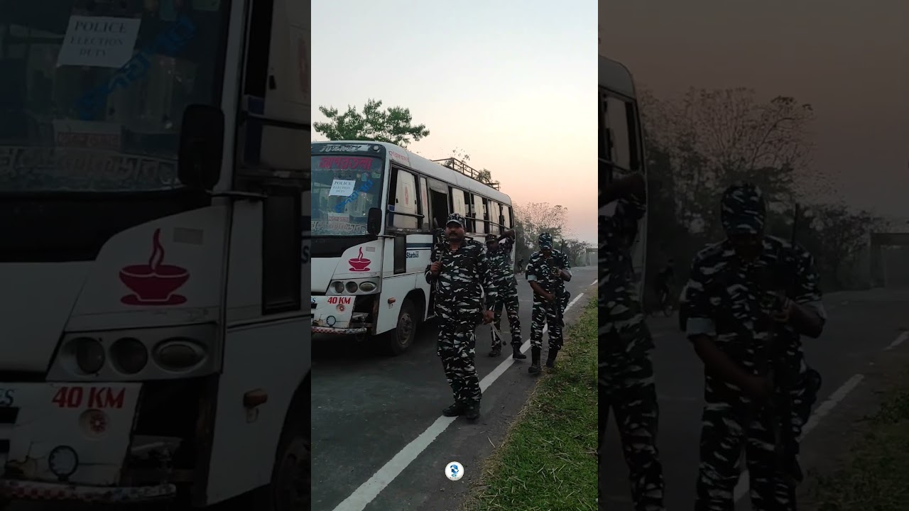 On election duty time Central Reserve Police force #crpf#motivation#status#dharmanagar#tripura