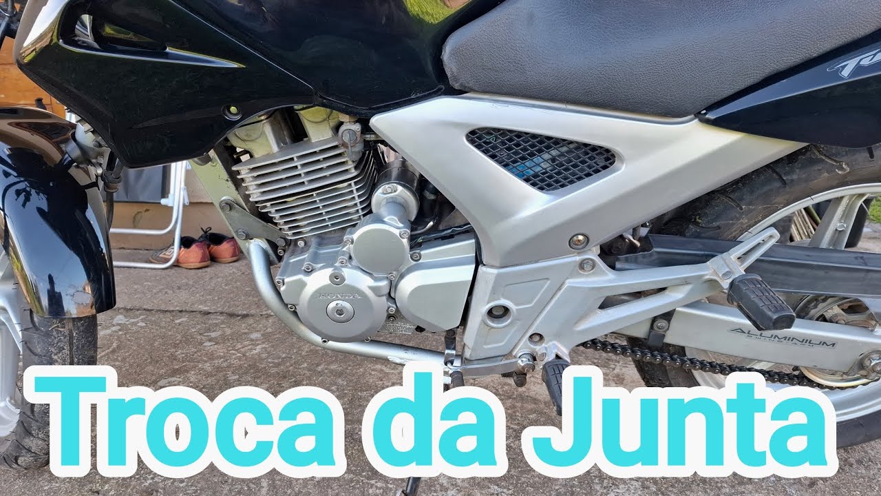 Troca da Junta tampa de válvula cbx 250 Twitter 
