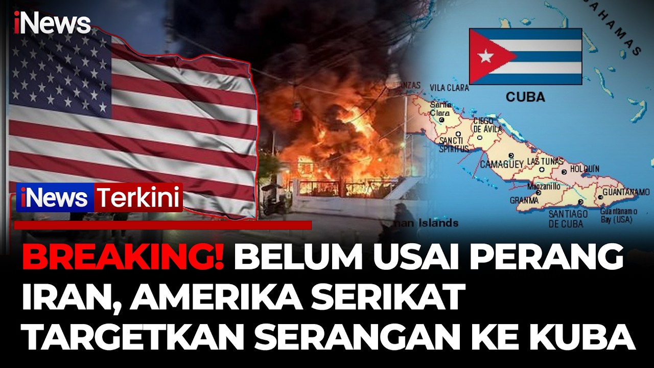 Amerika Serikat Beri Sinyal Akan Serang Kuba Usai Perang Lawan Iran | iNews Terkini 6/3