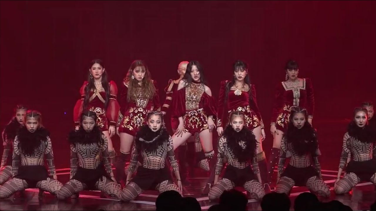 (G)I-DLE LION Mirrored Dance Practice