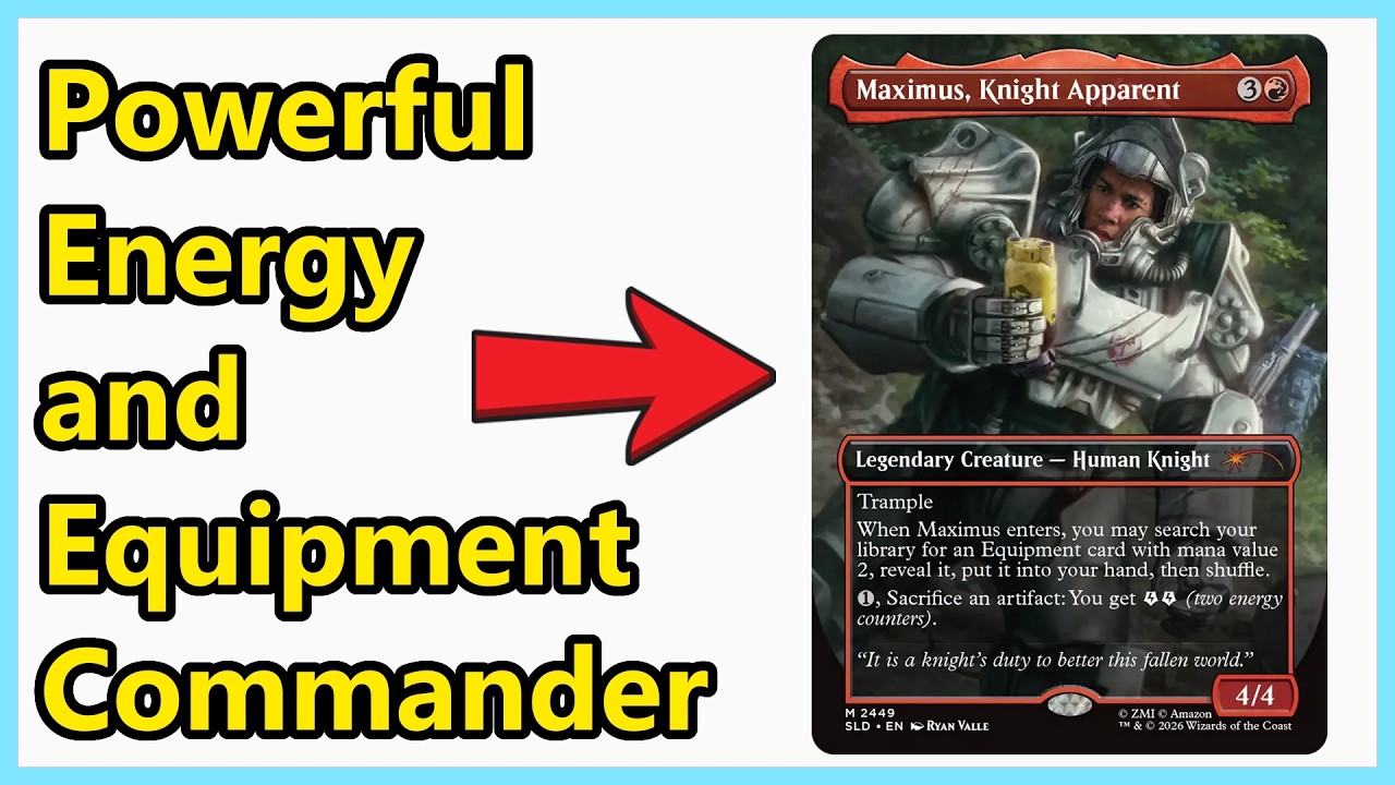 Maximus, Knight Apparent Lore + Deck - Legends Explained | Commander | Secret Lair | Equipment