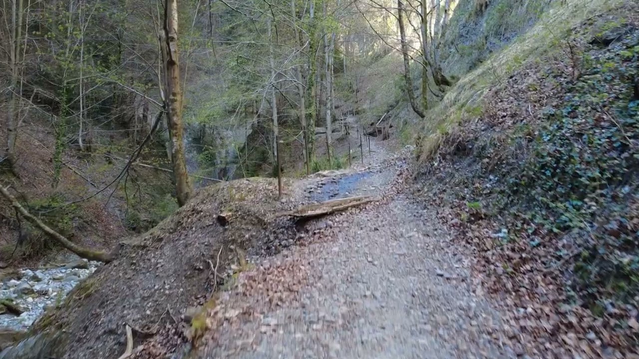 Cholerenschlucht &ndash; Relaxing Nature flight