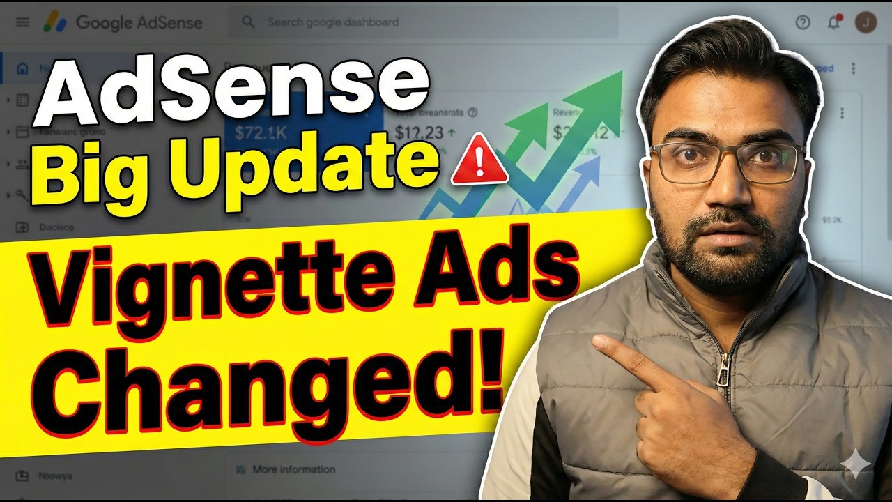 Google AdSense Big Update 2026 | AdSense Vignette Ads Update 2026