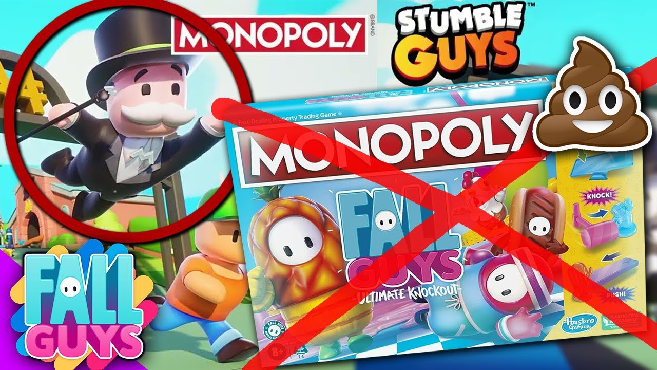 FALL GUYS Vs STUMBLE GUYS - COLABORACION con MONOPOLY