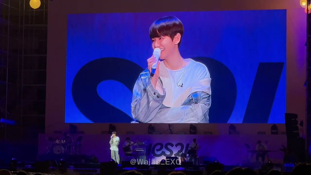 20230423 백현 무대 중간 멘트 모음 - 2023 LOVESOME 러브썸 페스티벌 [full cam] (자막)