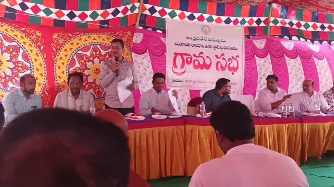 Kuragallu 22/05/2026 Gramasabha regarding Land Acquisition Preliminary Notice.