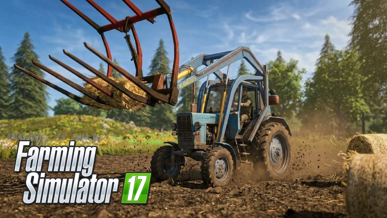 КУПИЛ СТАРЫЙ МТЗ 80 СТОГОМЁТ ПО ЦЕНЕ МЕТАЛЛОЛОМА! FARMING SIMULATOR 17!