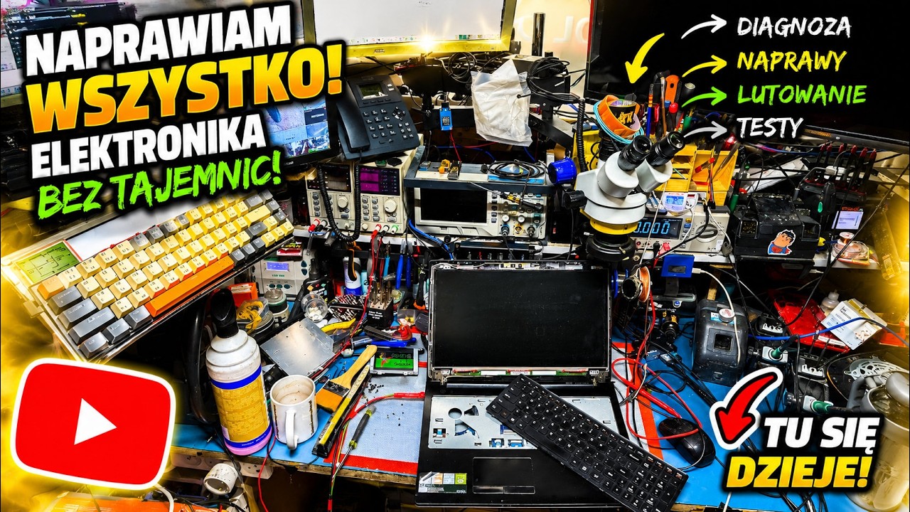 Codzienność serwisanta &ndash; naprawy laptop&oacute;w, konsol i elektroniki LIVE 30-06-26_2