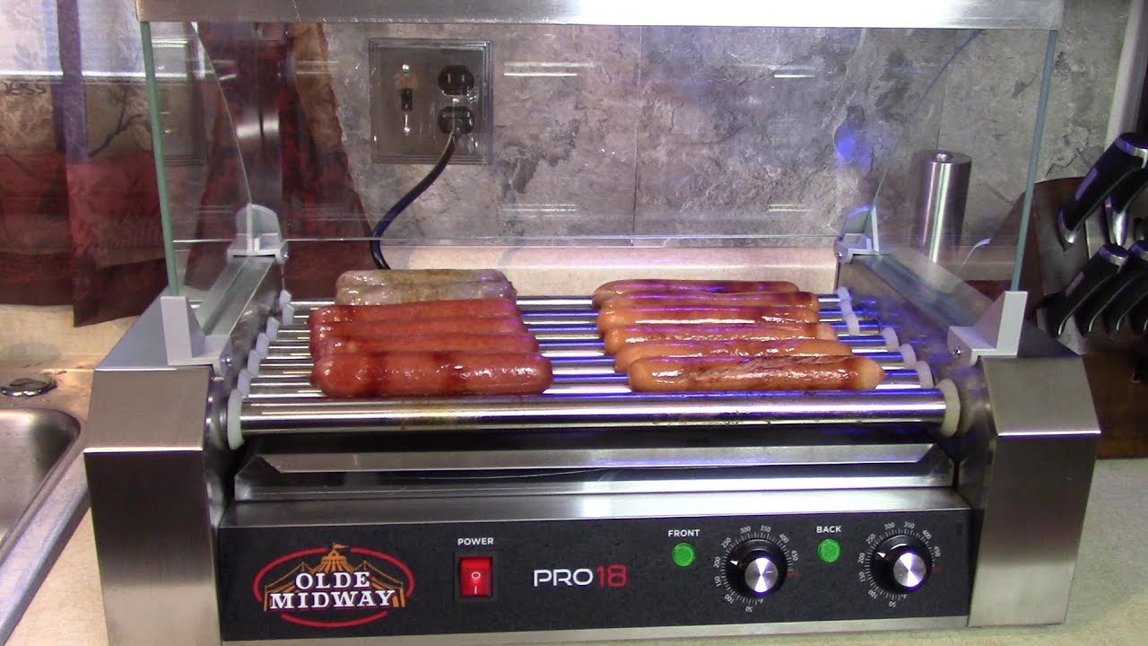 A New Hot Dog Roller Grill Olde Midway