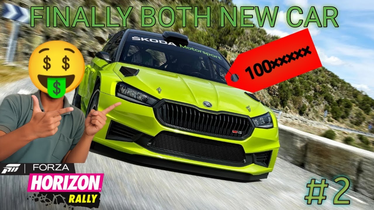 FINALLY BOTH NEW CAR🚗🤑 //rally horizon📱