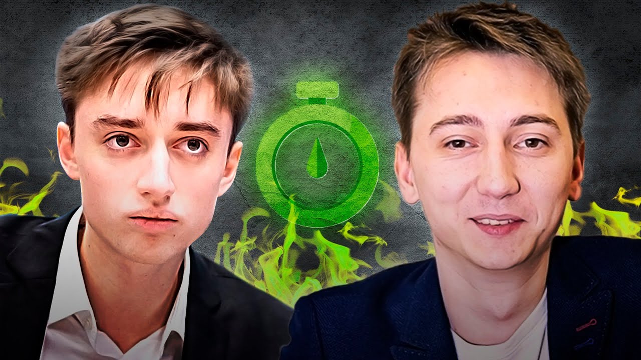 Bortnyk vs Dubov! Interesting Game! / Rapid Chess Champioship