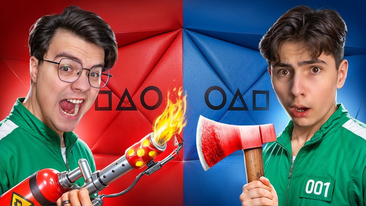 Treci prin 100 STRATURI de SQUIDGAME 2 pentru a SUPRAVETUI CHALLENGE !!!