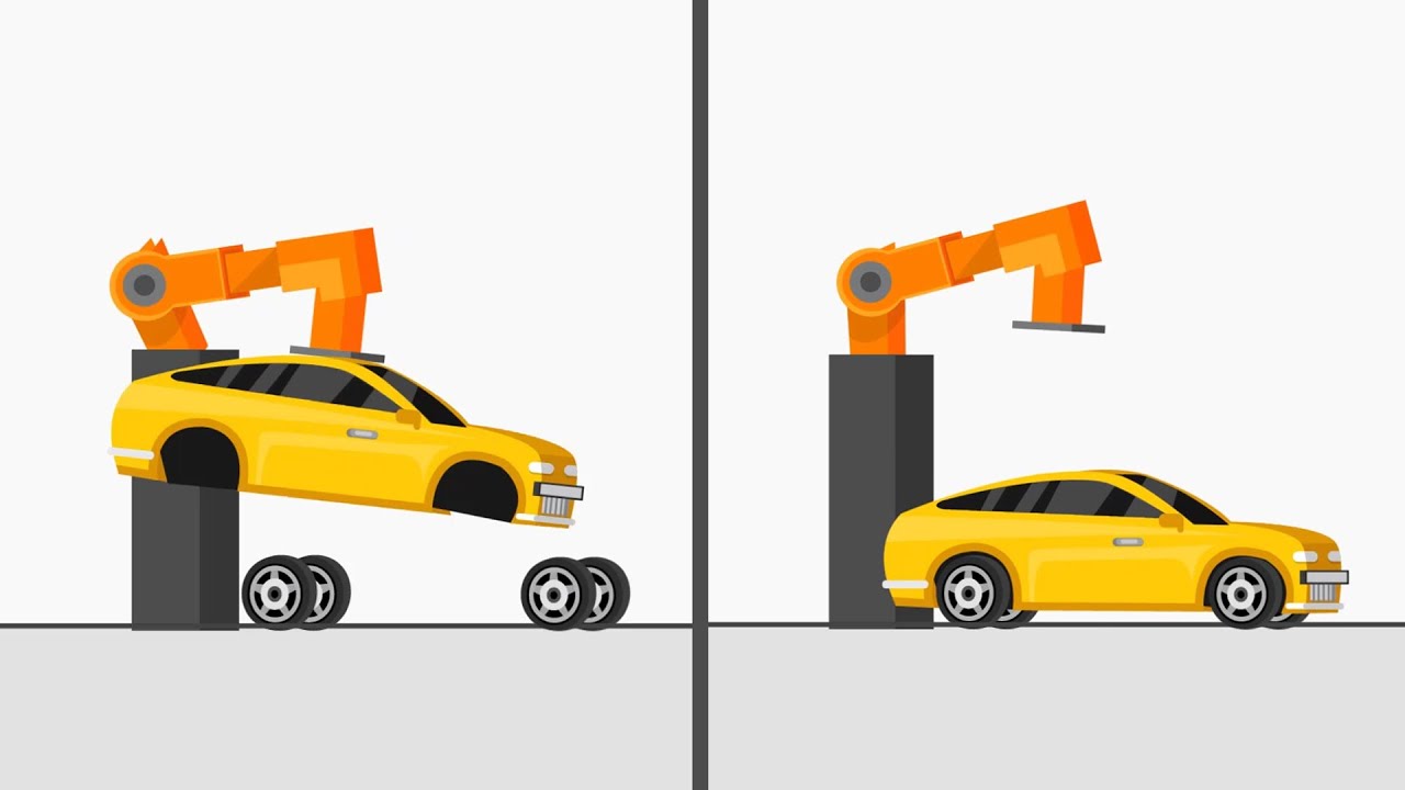 Car Factory Animation - DUIK BASSEL -  in After Effects Tutorials