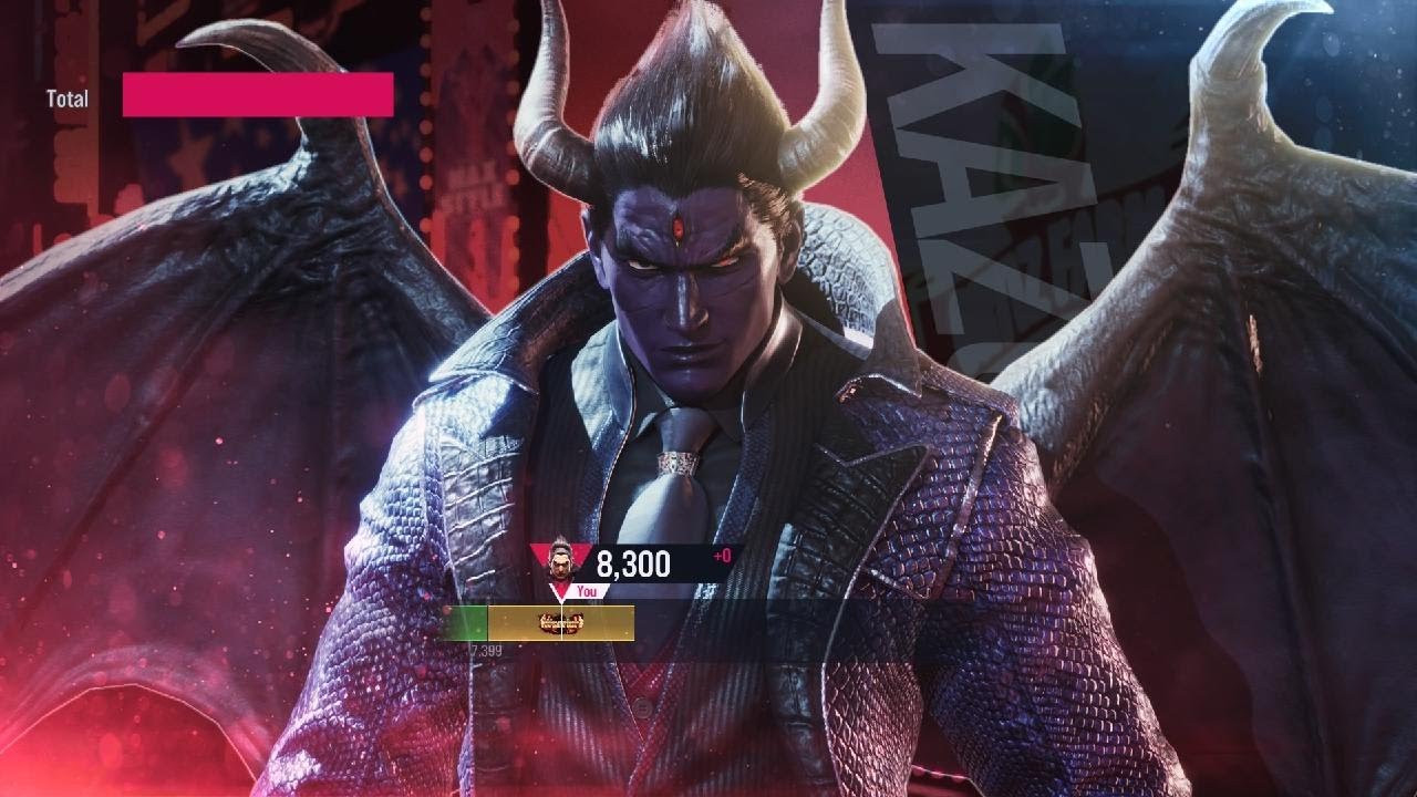 Tekken 8 Kazuya vs AI Ghosts
