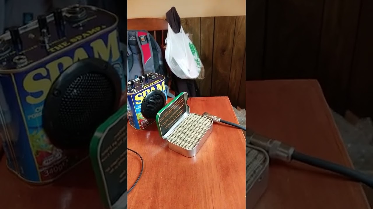 Altoids Can Guitar Amplifier Demonstration