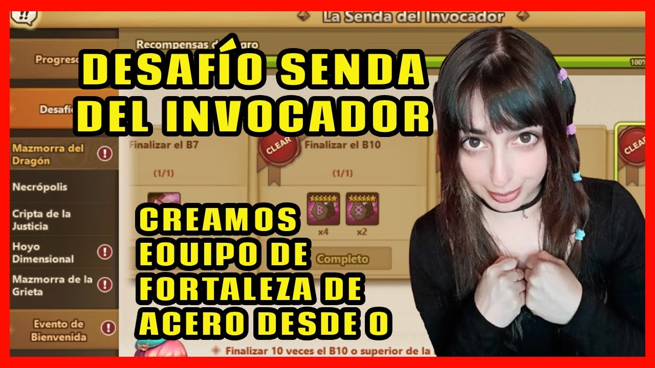 Summoners War | Senda del invocador Dragón y Fortaleza de Acero