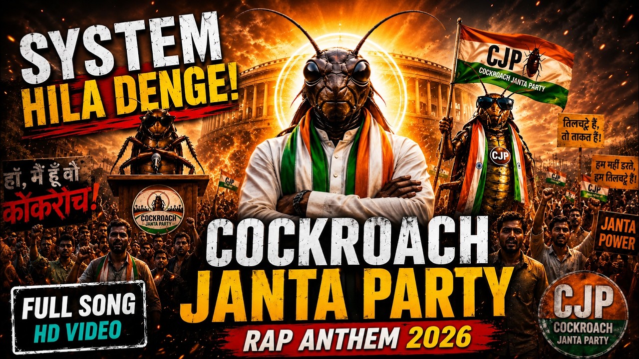 Cockroach Never Dies 🪳 | Gen Z Protest Anthem 2026 trending song