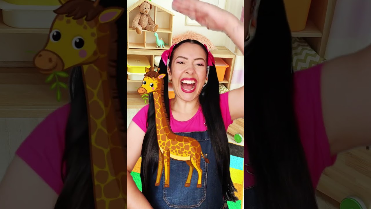 🎶 M&uacute;sica Infantil Animada para Brincar: Grande, Pequeno, Alto e Baixo com Animais! 🐘🦒✨