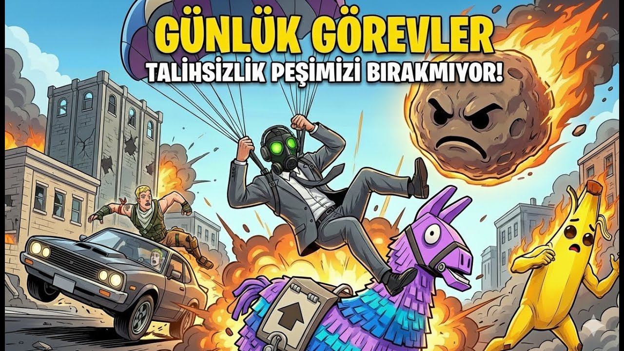 Talihsizlik Peşimizi Bırakmıyor! 💥| Fortnite #fortniteclips #fortnitegameplay #cristmas