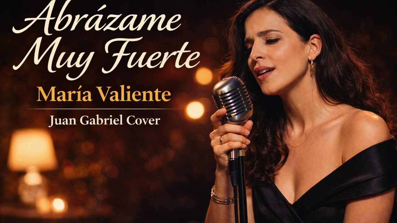 Abrázame Muy Fuerte (Juan Gabriel) — Cover por María Valiente