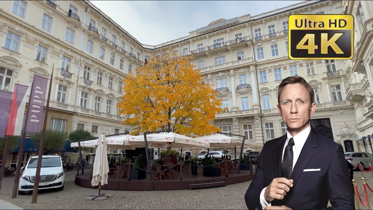Grandhotel Pupp │James Bond Hotel  🇨🇿  Czech Republic │4K